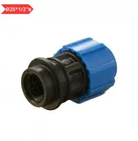 Муфта переходная Ф25*1/2" внр, Политэк ПНД (100/1)
