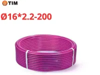 Сшитый полиэтилен PEX-b, Ø16 * 2.2 фиолетовый TIM (200)