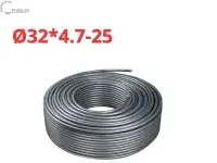 PEX-a/AL/PERT (Stabili) с алюминевым слоем, Ø32 × 4.7 серый ZEISSLER (25)
