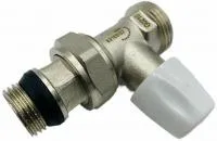 Нижний радиаторный вентиль 1/2"×3/4" (быстрый монтаж, евроконус) ZEISSLER (60/6)