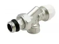 Клапан радиаторный 1/2"х3/4" осевой с кольцевым уплотнением полусгона ZEISSLER (60/1)