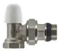 Клапан радиаторный 1/2" x 3/4" нижний угловой с упл. кольцом ZEISSLER (60/6)