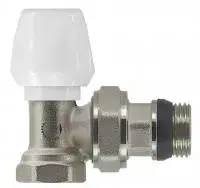 Вентиль радиаторный 1/2" регулировочный угловой с упл. кольцом ZEISSLER (60/6)