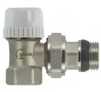 Клапан радиаторный 3/4" термостатич. угловой с упл. кольцом ZEISSLER (40/4)