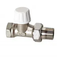 Клапан радиаторный 1/2" настроечный прямой TIM (60/6)