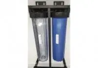 Фильтр магистральный BB20 двойной (1") (1-ая колба прозрачная) EcoLine (1)