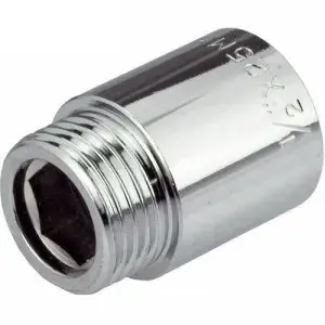Удлинитель хром. 1/2г/ш х 70мм (TIM) (10/100)