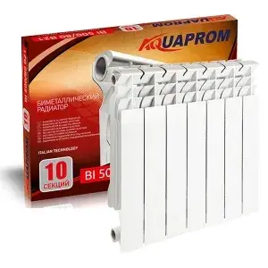 Радиатор BM "Аквапром"350X80 (4сек.)
