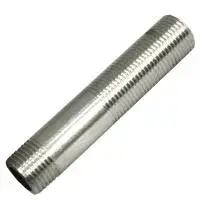 Сгон 1/2" ш/ш - 80 мм хром TIM (100/10)
