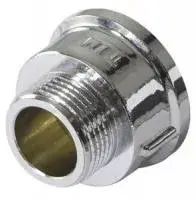 Удлинитель переходной 1*х1/2" г/ш - 17 мм хром TIM (120/10/1)
