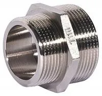 Ниппель 1/2" ш/ш хром TIM (300/10/1)