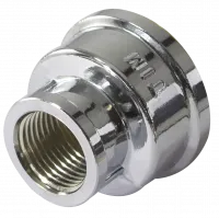 Муфта переходная 1*3/4" г/г хром TIM (80/20/1)