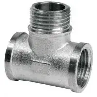 Тройник 1/2" * 1/2" * 1/2" г/ш/г хром TIM (80/20/1)