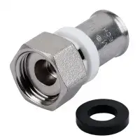 Пресс Муфта с накидной гайкой М/П 16 *1/2 O-ring (TIM) (240/30)
