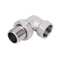 Американка угловая никелированная 3/4" г/ш (ZEISSLER) (45/5)