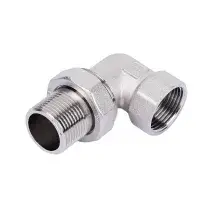 Американка угловая никелированная 1/2" г/ш (ZEISSLER) (80/10)