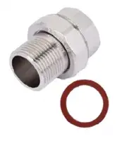 Американка никелированная с плоской прокладкой 1"г/ш (ZEISSLER) (35/5)