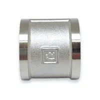 Муфта никелированная 2 " г/г (ZEISSLER) (18/2)