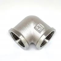 Уголок никелированный 3/4 " г/г (ZEISSLER) (90/10)