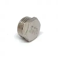 Заглушка никелированная 1/2 ш (ZEISSLER) (600/10)