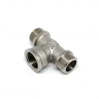 Тройник никелированный 1/2* 1/2* 1/2 ш/г/ш (ZEISSLER) (80/10)
