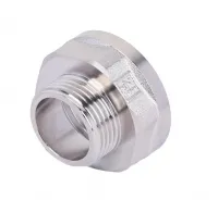 Переходник никелированный 2 * 2 г/ ш (ZEISSLER) (26/2)
