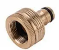 Адаптер штуцерный с внутренней резьбой 1/2- 3/4" TIM (150/10)