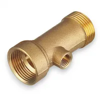 Штуцер (тройник) 1*x1/4* г*г*ш 90мм TIM (30/1)