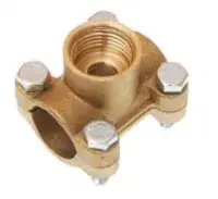 Водоотвод (врезка) 1" × 1/2" × 1" г латунный TIM (25/5)