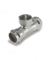 Тройник из нержавеющей стали 18*3/4*18 в.р. (ZEISSLER) (60/5)