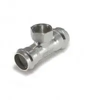 Тройник из нержавеющей стали 18*3/4*18 в.р. (ZEISSLER) (60/5)