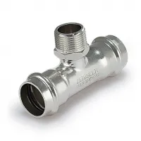 Тройник из нержавеющей стали 18*1/2*18 н.р. (ZEISSLER) (80/5)