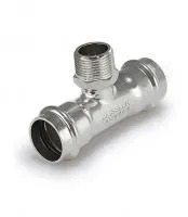 Тройник из нержавеющей стали 42*1*42 н.р. (ZEISSLER) (12/1)