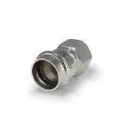 Муфта из нержавеющей стали-раструб 42* 1 1/2 в.р. (ZEISSLER) (24/4)